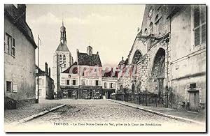 Image du vendeur pour Carte Postale Ancienne Provins La Tour Notre Dame Du Val prise de la Cour des Benedictins mis en vente par CPAPHIL