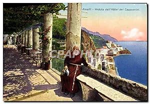 Carte Postale Ancienne Amalfi Veduta Dall Hôtel dei Cappuccini