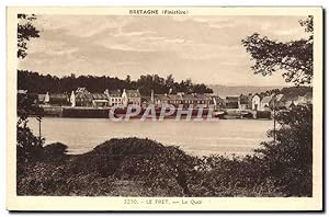 Carte Postale Ancienne Bretagne Le Fret Le Quai