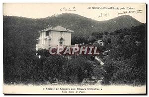 Image du vendeur pour Carte Postale Ancienne Le Mont des Oiseaux pres Hyeres Societe de Secours aux Blesses Militaires Villa dans le parc mis en vente par CPAPHIL