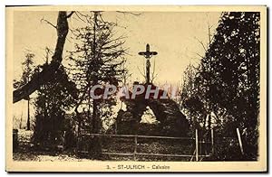 Bild des Verkufers fr Carte Postale Ancienne St Ulrich Calvaire zum Verkauf von CPAPHIL