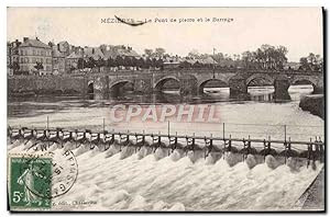 Carte Postale Ancienne Mezieres Le Pont De Pierre Et Le Barrage