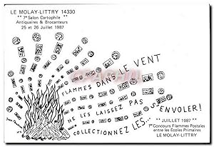 Bild des Verkufers fr Carte Postale Moderne Le Molay Littry Salon cartophil zum Verkauf von CPAPHIL