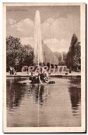 Carte Postale Ancienne Wien Schonbrunn