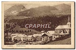 Carte Postale Ancienne Abondance