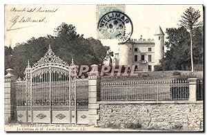 Carte Postale Ancienne Montelimar La Begude de Mazenc Le château de M Loubet et le parc