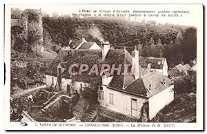 Carte Postale Ancienne Gargîlesse La maison de G Sand