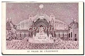 Image du vendeur pour Carte Postale Ancienne La Palais Des De L'Electricite Paris mis en vente par CPAPHIL