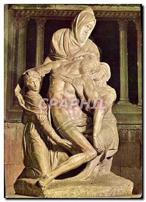 Carte Postale Moderne Firenze Santa Maria Del Fiore Michelangelo