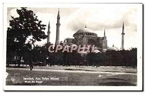 Carte Postale Ancienne Istanbul Aya Sofya Muzesi