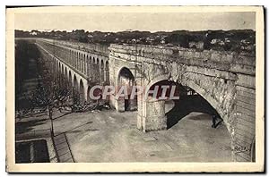 Carte Postale Ancienne Montpellier L'Aqueduc