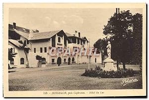 Carte Postale Ancienne Hossegor Pres Capbreton Hôtel du Lac