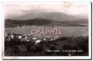 Carte Postale Ancienne Ajaccio Le Fond Du Golfe