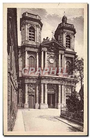 Carte Postale Ancienne Langres La cathédrale