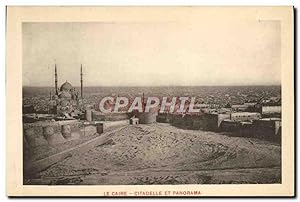 Carte Postale Ancienne Le Caire Citadelle Et Panorama Egypte Egypt