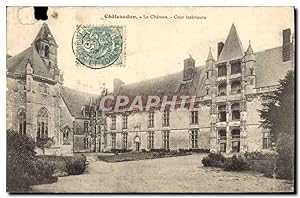 Carte Postale Ancienne Châteaudun Le Château Cour Intérieure