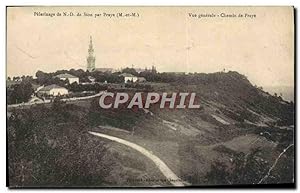 Carte Postale Ancienne Pelerinage de Notre dame De Sion Par Praye