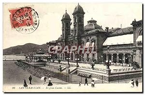 Carte Postale Ancienne San Sebastian el Casino