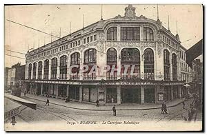 Carte Postale Ancienne Roanne Le Carrefour Helvetique