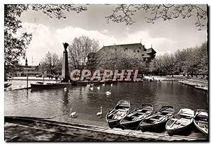 Carte Postale Moderne Konstanz Am Bodensee Hafen mit Konziliumsgebaude