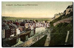 Carte Postale Ancienne Namur vue Prise Dans Les Fortifications