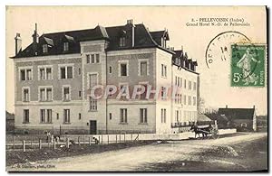 Carte Postale Ancienne Pellevoisin Grand Hôtel ND de Pellevoisin