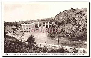 Carte Postale Ancienne Vallée de la Creuse Environs de Gargîlesse Barrage de la Roche aux Moines