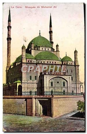 Carte Postale Ancienne Le Caire Mosquee de Mohamet Ali