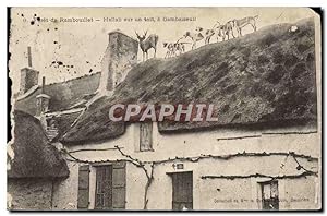 Image du vendeur pour Carte Postale Ancienne fort De Rambouillet Hallali Sur Un Toit A Gambaiseuil Chasse Chiens mis en vente par CPAPHIL