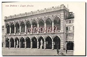 Carte Postale Ancienne Padova Loggia Amulea