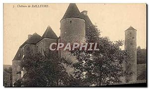 Carte Postale Ancienne Château de Balleure