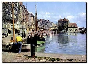 Image du vendeur pour Carte Postale Moderne Honfleur Bassin de L'Ouest et quai Sainte Catherine mis en vente par CPAPHIL