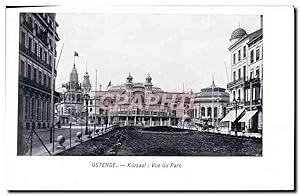 Carte Postale Ancienne Ostende Kursaal vue Du Parc