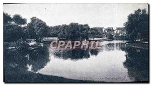 Carte Postale Ancienne Ostende Le Parc Leopold