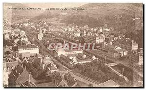 Carte Postale Ancienne Environs De La Courtine La Bourboule vue générale