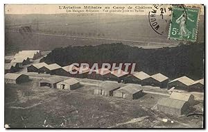 Seller image for Carte Postale Ancienne L'Aviation Militaire Au Camp De Chalons Militaria Les hangars militaires vue gnrale prise en ballon for sale by CPAPHIL