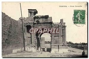 Carte Postale Ancienne Tebessa Porte Caracalla