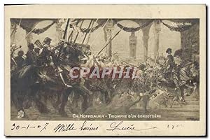 Carte Postale Ancienne Ch Hoffbauer Triomphe D'Un Condottiere