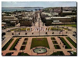 Bild des Verkufers fr Carte Postale Moderne Brest vue gnrale sur la rue du Siam prise de l'htel de ville zum Verkauf von CPAPHIL