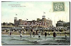 Carte Postale Ancienne Scheveningen Vezicht Op Het Palace Hôtel