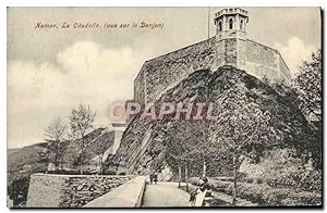 Carte Postale Ancienne Namur La Citadelle vue sur le donjon