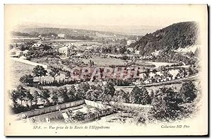 Carte Postale Ancienne Spa vue Prise de la Route de L'Hippodrome Hippisme Cheval