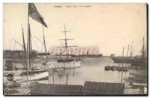 Carte Postale Ancienne Cette Vieux Port Le Gabes Bateau