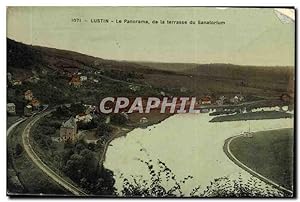 Carte Postale Ancienne Lustin Le Panorama De La Terrasse Du Sanatorium