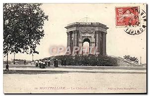 Carte Postale Ancienne Montpellier Le Château D'Eau