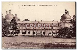 Carte Postale Ancienne Valencay Le Château