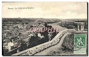 Carte Postale Ancienne Namur La Vallée de la Sambre