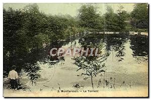 Carte Postale Ancienne Montfermeil Le Torrent (carte toîlee)