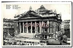 Carte Postale Ancienne Bruxelles La Bourse