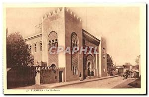 Carte Postale Ancienne Tlemcen La Medersa